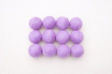 Load image into Gallery viewer, Lavender Wool Felt Balls - 10mm, 20mm, 25mm