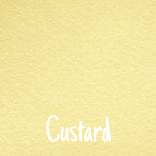 Load image into Gallery viewer, custard wool blend felt