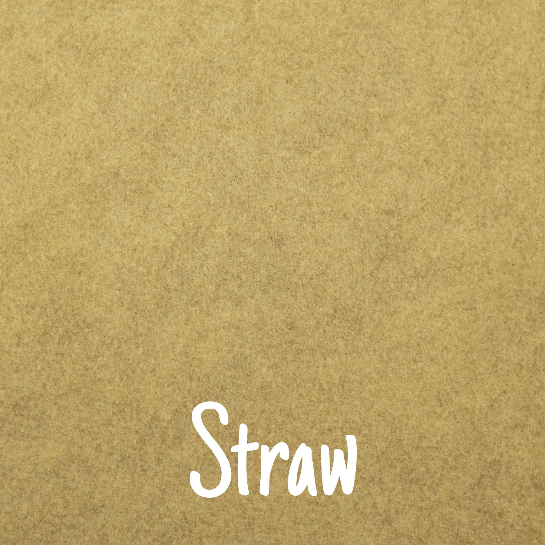 Straw Wool Blend Felt