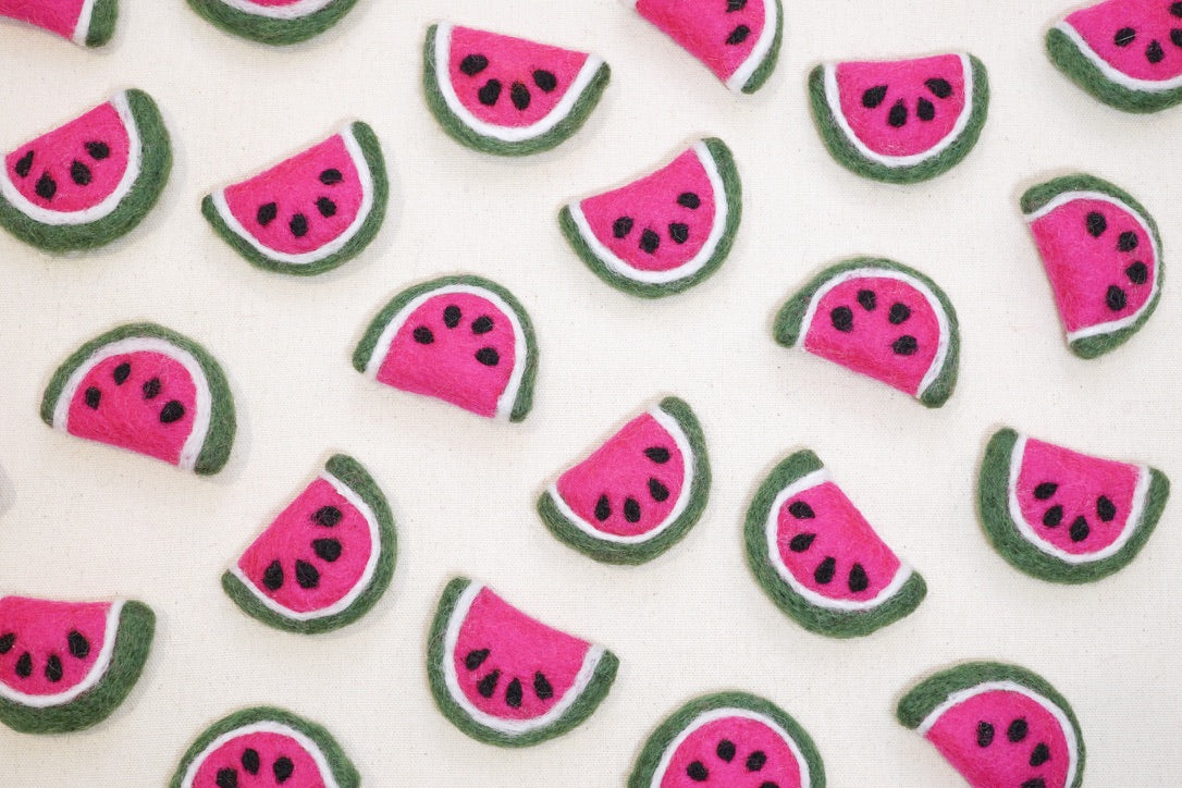 Felt Watermelon Slices