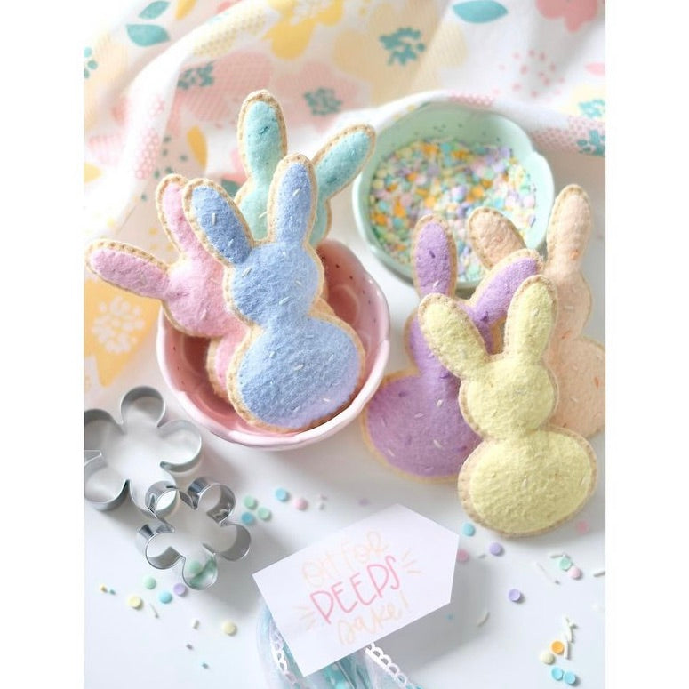 felt bunnies