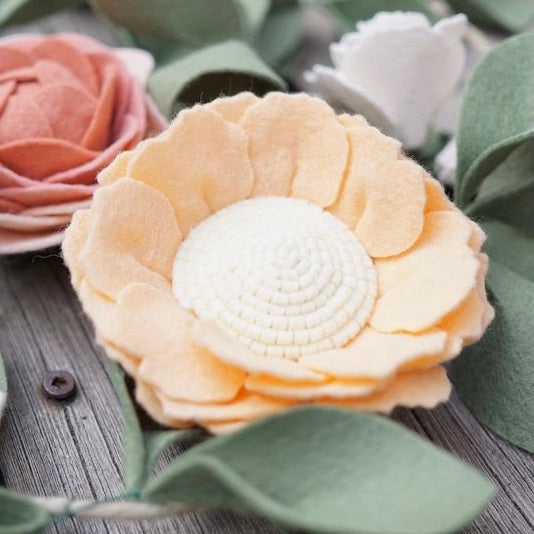 felt flower