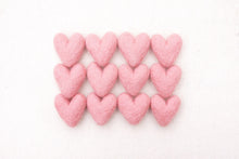 Load image into Gallery viewer, dusty pink felt hearts