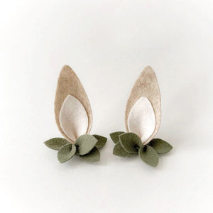 Olive Wool Blend Felt