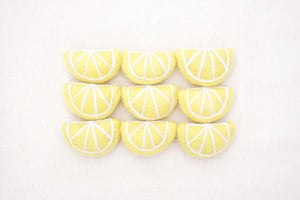 felt lemons
