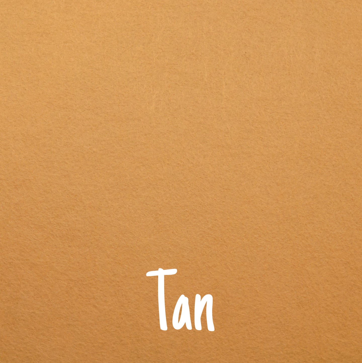 Tan Wool Blend Felt