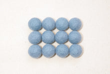 Load image into Gallery viewer, Sailor Blue Wool Felt Balls - 10mm, 20mm, 25mm