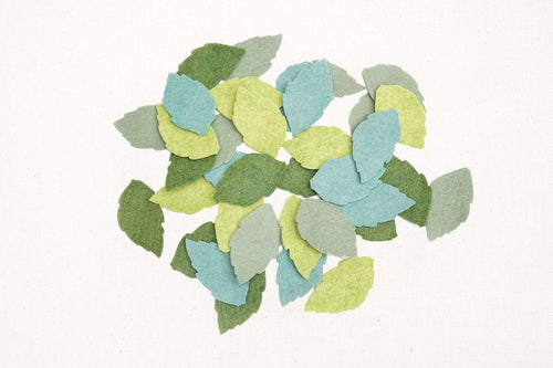 felt leaf die cuts