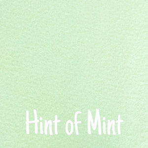 Hint of Mint Wool Blend Felt