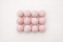 Load image into Gallery viewer, Barely Pink Wool Felt Balls - 10mm, 20mm, 25mm