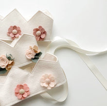 Load image into Gallery viewer, Linen (Ivory) Wool Blend Felt