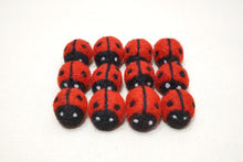 Load image into Gallery viewer, Felt Ladybugs