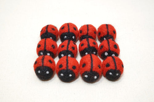 Felt Ladybugs