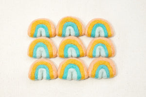 Mini Felt Rainbows - Cotton Candy