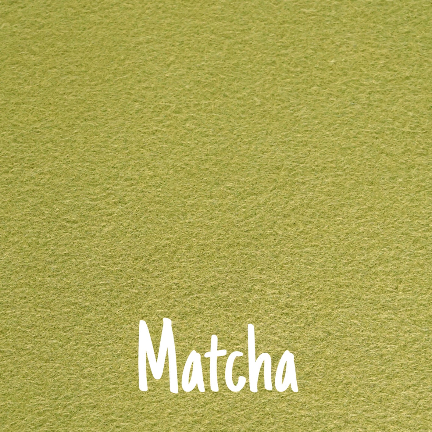 Matcha Wool Blend Felt