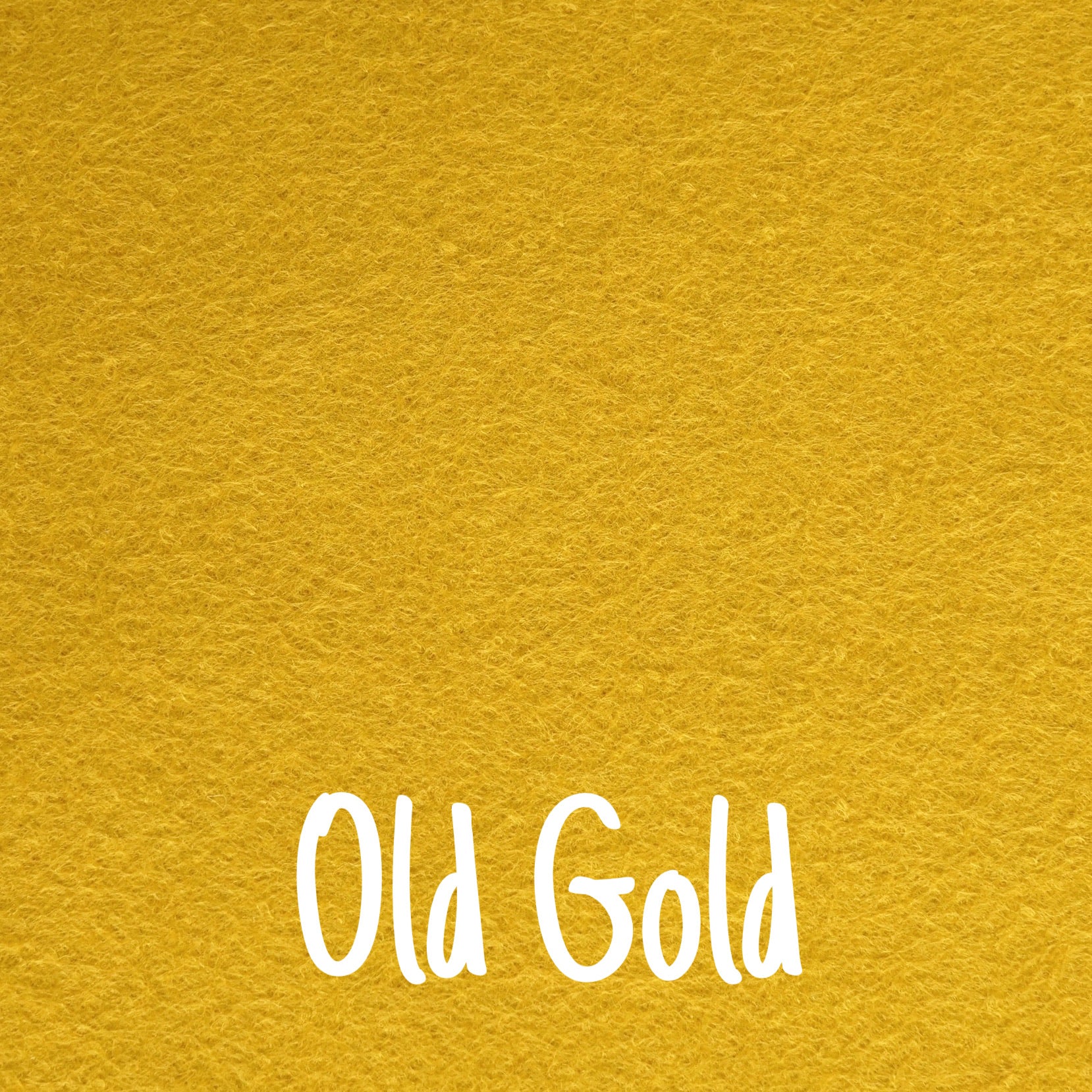 Old Gold Wool Blend Felt