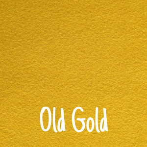 Old Gold Wool Blend Felt