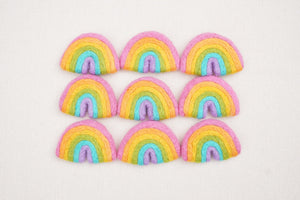 unicorn felt rainbows