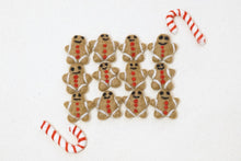 Load image into Gallery viewer, Mini Felt Gingerbread Men