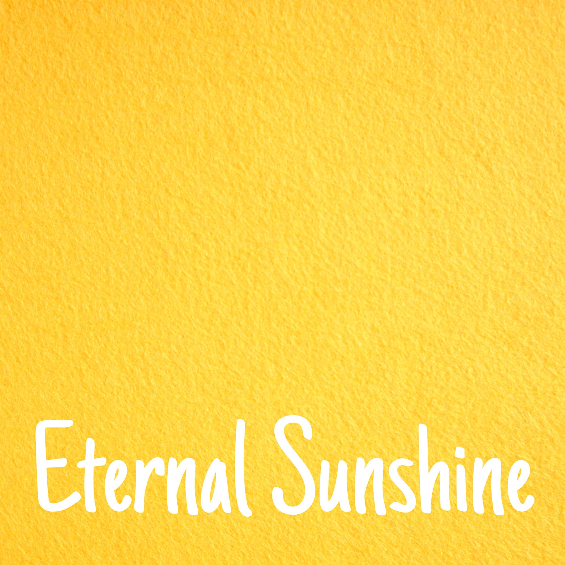 Eternal Sunshine Wool Blend Felt