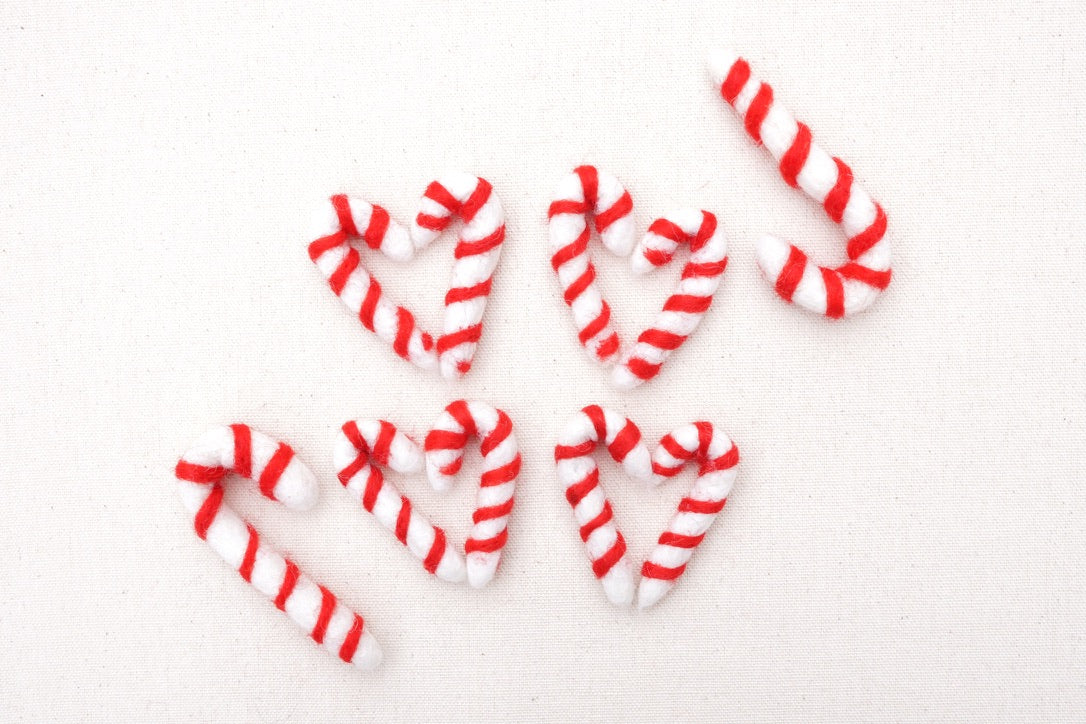 felt candy canes