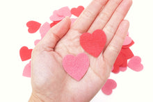 Load image into Gallery viewer, small felt hearts