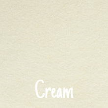 Load image into Gallery viewer, cream wool blend felt