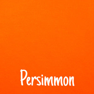 Persimmon Wool Blend Felt
