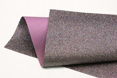 Rose confetti glitter felt