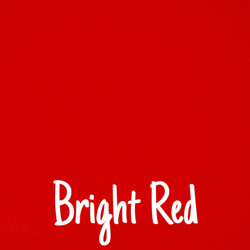bright red wool blend felt