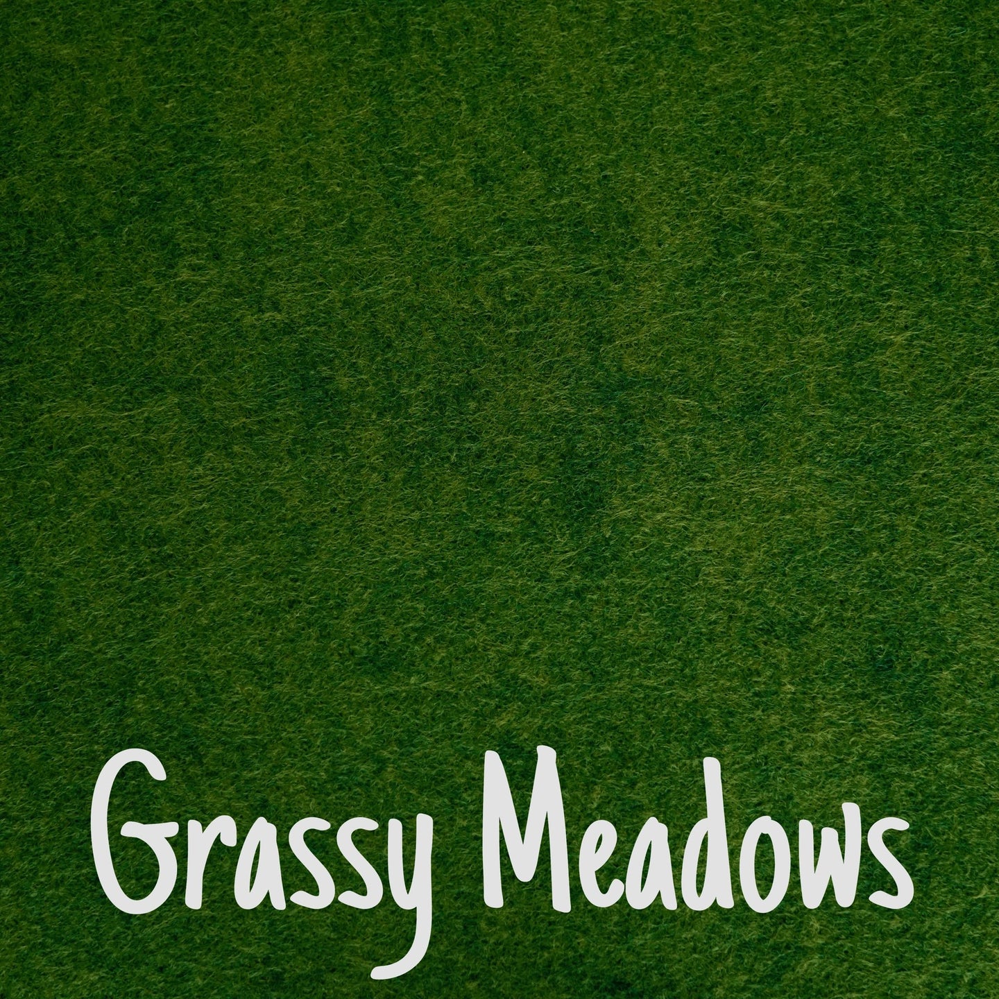 Grassy Meadows Wool Blend Felt