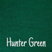 Load image into Gallery viewer, Hunter Green Wool Blend Felt