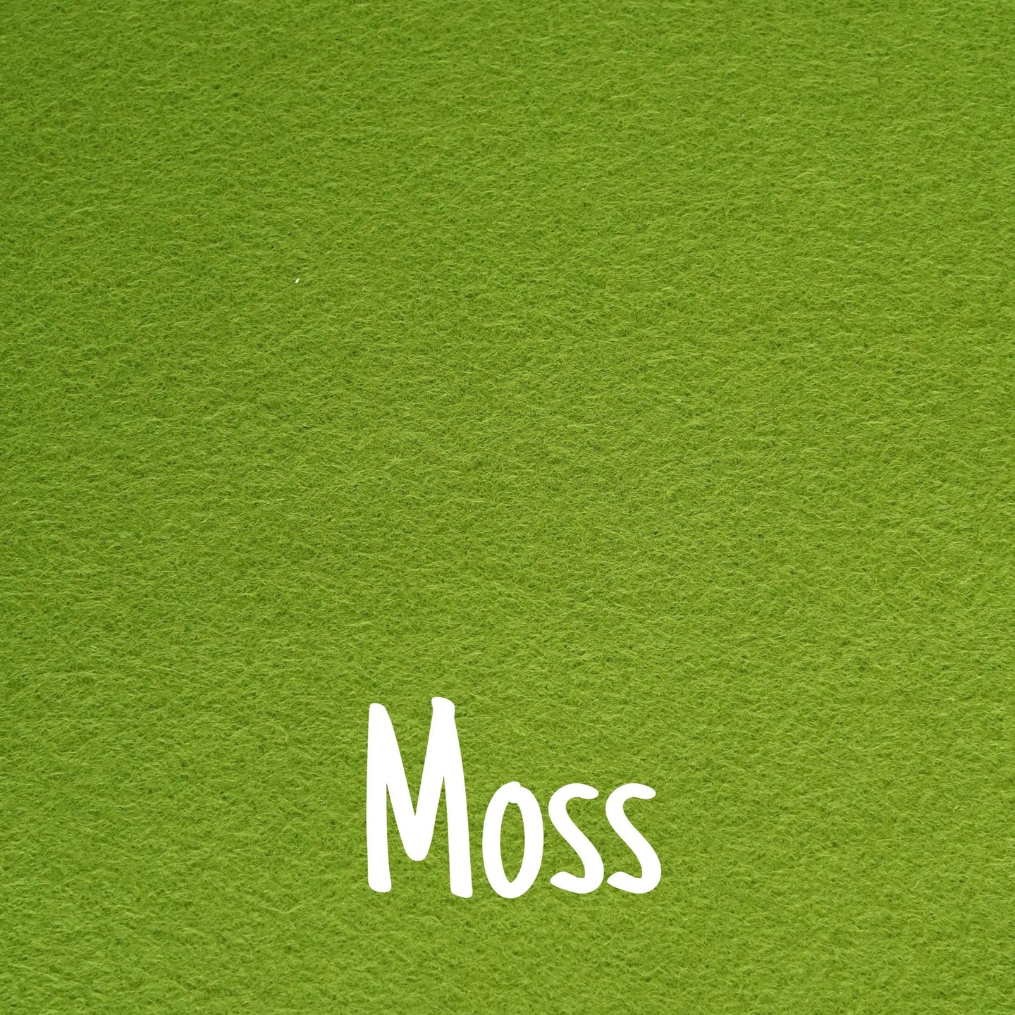 Moss Wool Blend Felt
