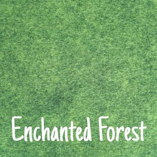 Enchanted Forest Wool Blend Felt