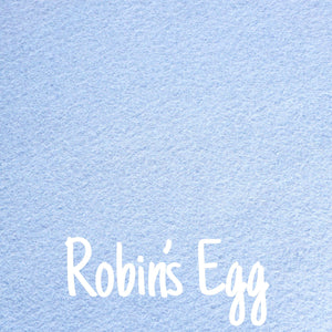 Robin's Egg Wool Blend Felt