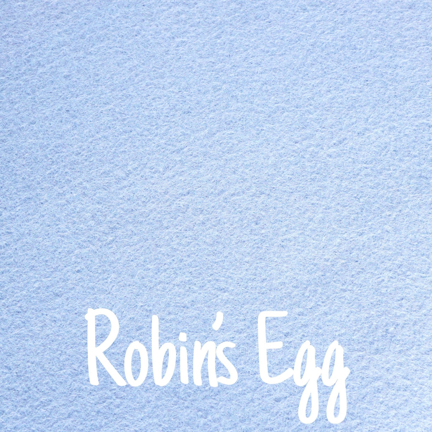 Robin's Egg Wool Blend Felt