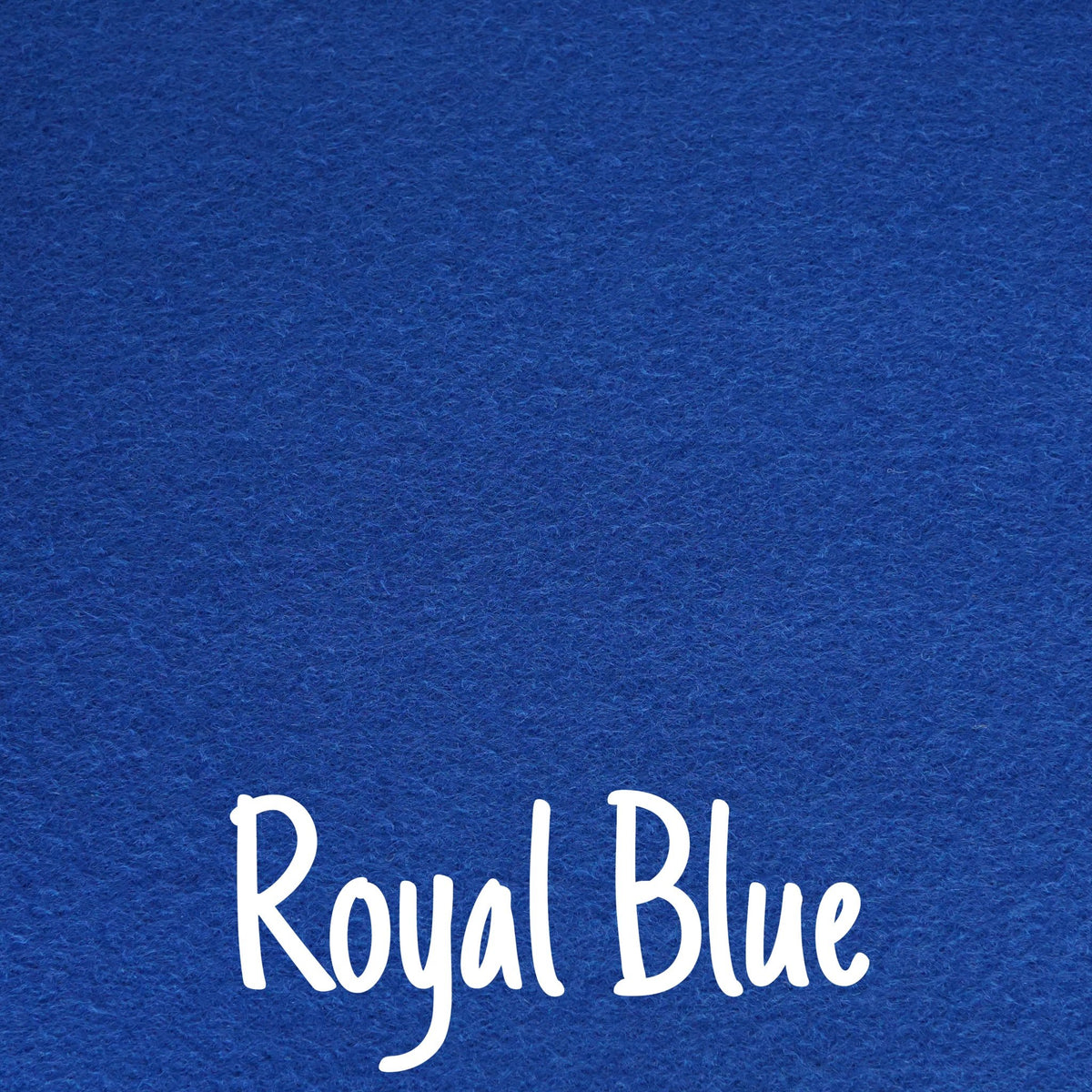 Royal Blue Wool Blend Felt Canadian Felt Shop