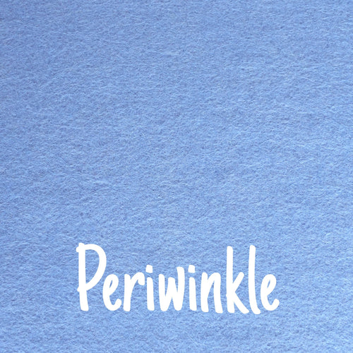 Periwinkle Wool Blend Felt
