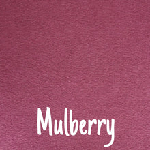 Load image into Gallery viewer, Mulberry Wool Blend Felt