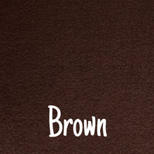 Load image into Gallery viewer, Brown Wool Blend Felt