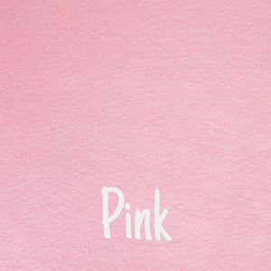 Pink Wool Blend Felt