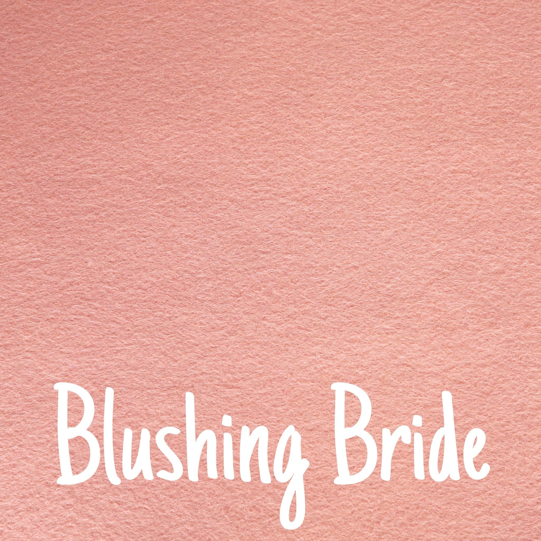 Blushing Bride Wool Blend Felt