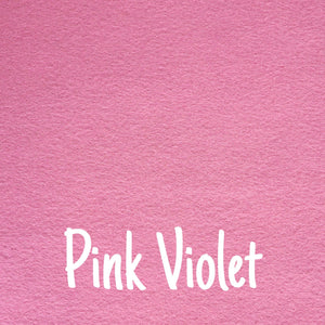 Pink Violet Wool Blend Felt