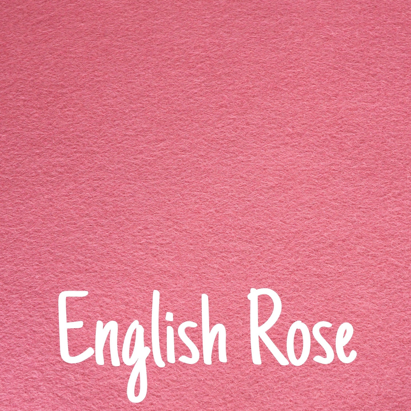 English Rose Wool Blend Felt