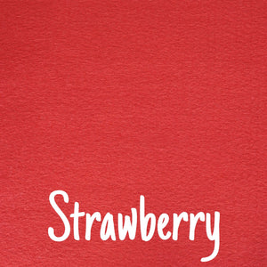 Strawberry Wool Blend Felt