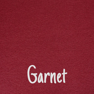 Garnet Wool Blend Felt