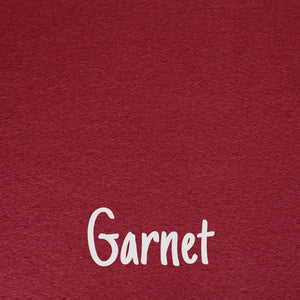 Garnet Wool Blend Felt