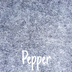 Pepper Wool Blend Felt