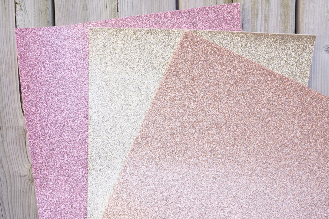 Glitter Felt - Pink Quartz