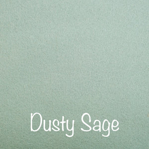 dusty sage 100% wool felt